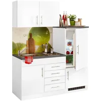 kochstation Küchenzeile KS-Toledo 160 cm weiß