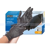 Nitrilhandschuhe Gastronomiehandschuh Hygostar Safe Light virendicht, puderfrei, unsteril, latexfrei, 90 Stück/Box