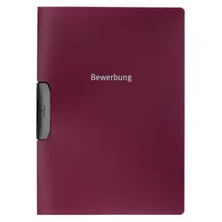 Durable Bewerbungsmappe DURASWING job mit Audruck "BEWERBUNG", A4,