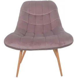 SalesFever Loungesessel XXL 76x85cm Samt,