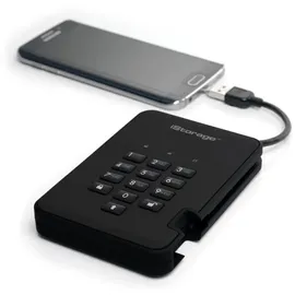 Istorage diskAshur2 SSD 128 GB USB 3.2 schwarz