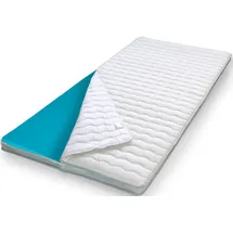Stendebach Topper STENDEBACH "Softtop Silver+ G-Cozy", weiß, B:100cm H:8cm L:200cm, Gelschaum, Topper