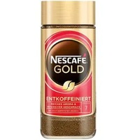Nescafe Kaffee Gold Entkoffeiniert, löslicher Kaffee, im Glas, 100g