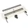 Megabad Profi Collection Megabad Drainset komplett Duschrinne 80 cm mit Abdeckung für Fliese, Duschabläufe,