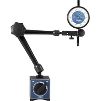 Dasqua 7611-1010 Messuhr mit Magnetfuß 10mm Ablesung: 0.01mm