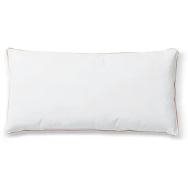 RIBECO Ella Federkopfkissen 40 x 80 cm Weiß