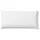 RIBECO Ella Federkopfkissen 40 x 80 cm Weiß