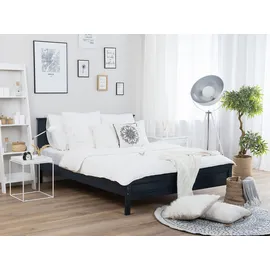 Beliani Olivet 140 x 200 cm Dunkelblau