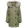 KIDS ONLY Kogiris Fur Parka OTW Grün 164