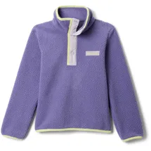 Columbia Helvetia 2 Half Snap Fleece Pull Over, Stormwatch/Lavender Pearl, XL