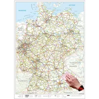 4WAY Verlag große Deutschlandkarte 2019, stabil, nass abwischbar versand