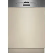 Neff N50 S145EAS08E Einbau-Geschirrspüler (teilintegrierbar, 600 mm breit, Edelstahl)