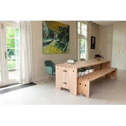 Forestry Bench - Bank 235 cm (4 Personen) refined