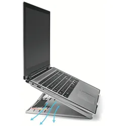 Kensington Laptopständer SmartFit Easy Riser Go 17 Zoll grau Packung mit 10 Stück