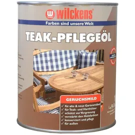 Wilckens Teak-Pflegeöl Braun 1 l