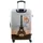 Bowatex Reisekoffer Paris Hartschalentrolley Eifelturm Groß 4 Rollen Trolley