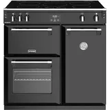 Stoves Richmond S900EI Freistehender Herd Elektro Zonen-Induktionskochfeld Anthrazit