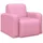 vidaXL Sessel Rosa Stoff 0 x 0 x 0 cm Rosa mit Rollen