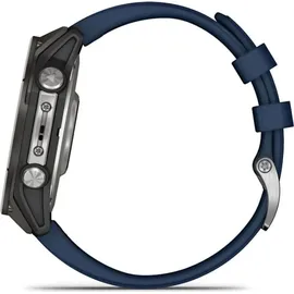 Garmin Quatix 8 47 mm AMOLED Marine-Smartwatch Blau