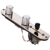EMG - Electric Moving Green EMG T-System vorverdrahtetes Telecaster-Gitarren-Tonabnehmer-Set mit Kontrollplatte, Schwarz