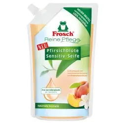 Frosch Sensitiv-Seife Reine Pflege, Pfirsichblüte 115748 , 500 ml - Nachfüllbeutel