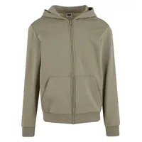 URBAN CLASSICS Zip-Kapuzenpullover in palegreen | Gr.: XXL