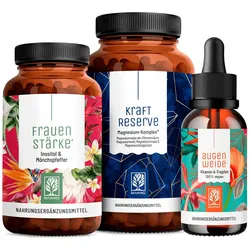 Frauengesundheit-Paket: Frauenstärke, Kraftreserve, Augenweide - Naturtreu® 268,9 g