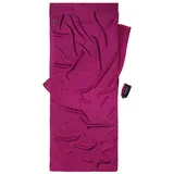 Cocoon Seidenreiseblatt - Mulberry Red - 220 x 90 cm