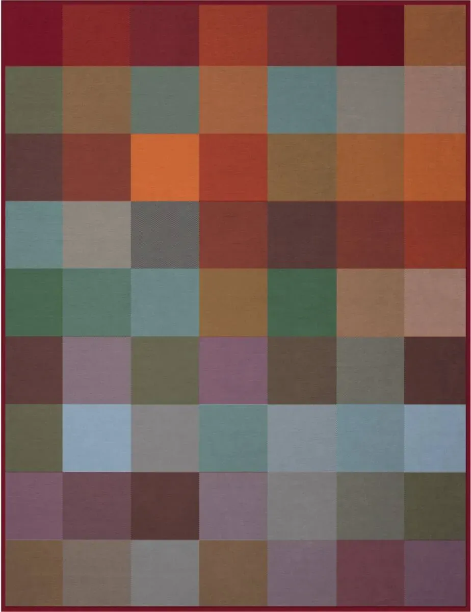biederlack wohndecke colour woven