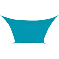Perel Sonnensegel, Segel Sonnenschutz für Terrasse und Pool, wasserabweisend,