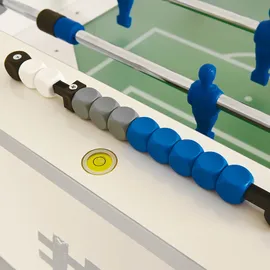 GARLANDO Tischkicker ITSF Number 1 / weiß,