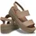 Crocs Brooklyn Low Wedge Herren Latte/Mushroom 39