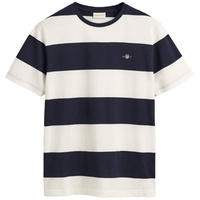 GANT Herren T-Shirt 1er Pack BAR STRIPE T-SHIRT,