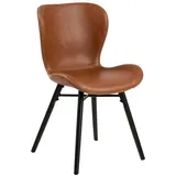 Actona GROUP Esszimmerstuhl (Set), 2 St., in verschiedenen Bezugsqualitäten, Braun