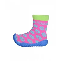 Playshoes Aqua-Socke Blume in Pink | Gr.: 28/29