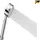Olliwon Duschkopf Hochdruck Edelstahl 304 Handbrause Dusche Badezimmer