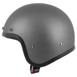 DMD Retro Jet Helm grau, XS