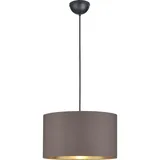 OTTO home Josie 1-flg. 40 cm rund taupe goldfarbig