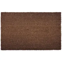 casa-pura KARAT Kokosmatte Eingangsmatte Fußabtreter Braun 17 mm 40 x 60 cm