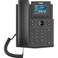 Fanvil IP Telefon X303W schwarz,