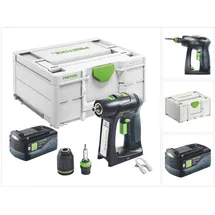 Festool C 18-Basic inkl. 1 x 5,0 Ah + Systainer