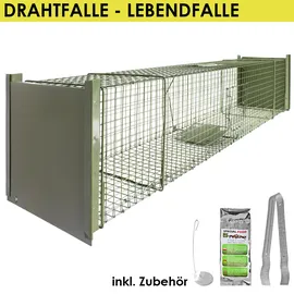Petigi Lebendfalle Marderfalle Drahtfalle 150 x 29 x 31 cm