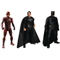 Mezco Toys Mezco Justice League One:12 Zack Snyder ́s Figuren Deluxe Set Set aus Superman, The Flash und Batman, aus Kunststoff. Hersteller