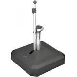 Liro Schirmständer Mini Plus 45 kg Kunststoff 50 x 50 cm Grau