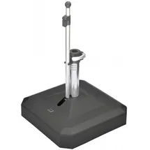 Liro Schirmständer Mini Plus 45 kg Kunststoff 50 x 50 cm Grau