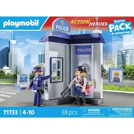 Playmobil Action Heroes - Starter Pack Polizei Ermittlungszimmer (71733)