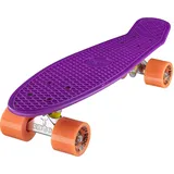 Ridge Retro Skateboard Mini Cruiser, rosa/orange, 22 Zoll