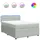 vidaXL Boxspringbett 140 x 200 cm Hellgrau