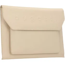Bugatti Daphne Laptophülle Leder 36 cm beige