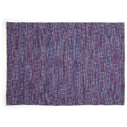 Hay - Radio Teppich 60x200 Red/Blue - 200 cm - 60 cm